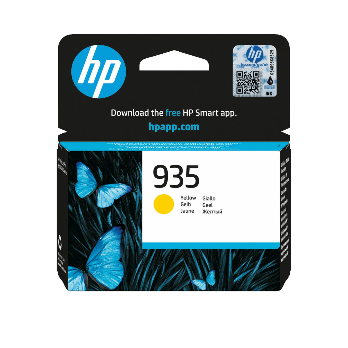 HP C2P22AE/935 Ink cartridge yellow, 400 pages ISO/IEC 24711 4.5ml for HP OfficeJet Pro 6230