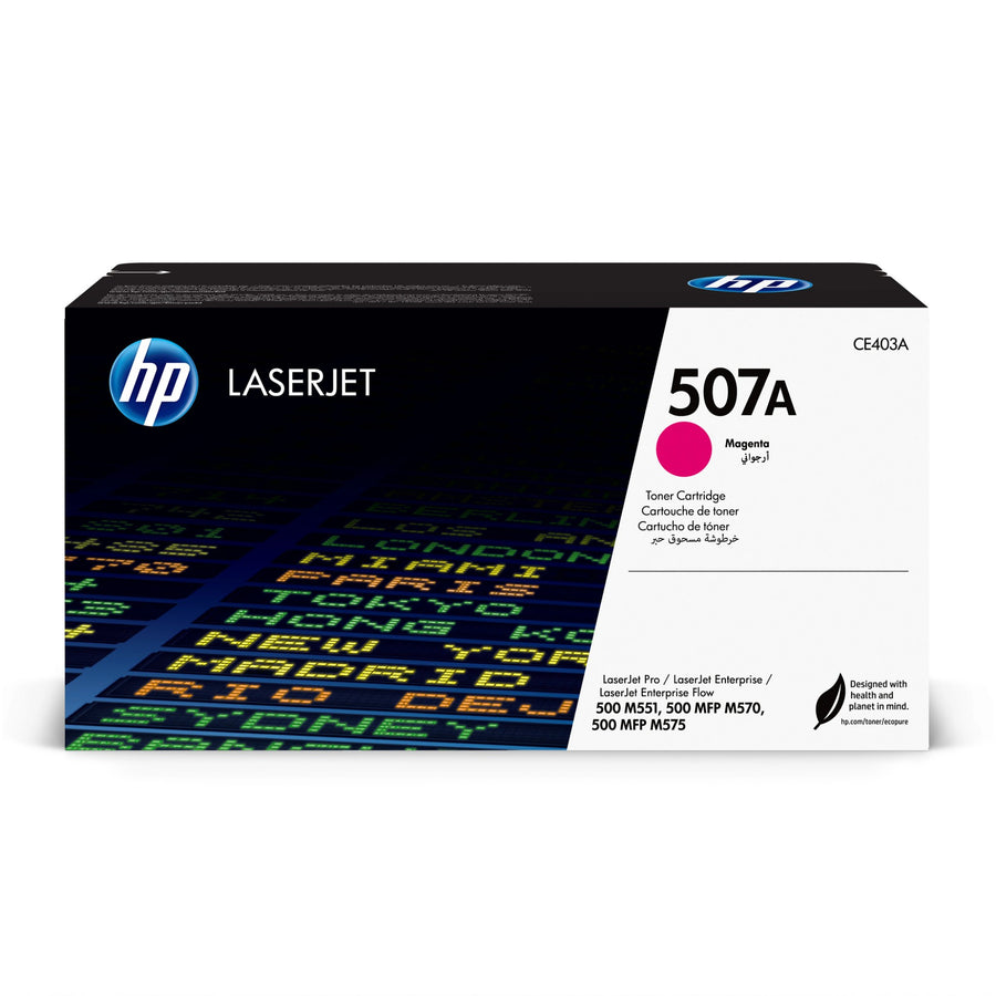 HP CE403A/507A Toner cartridge magenta, 6K pages ISO/IEC 19798 for HP LaserJet EP 500