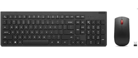 Lenovo 4X31N50728 keyboard Mouse included Universal RF Wireless Hungarian Black
