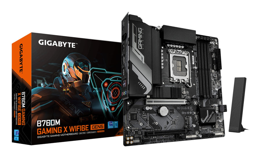 GIGABYTE B760M GAMING X WIFI6E GEN5 Motherboard