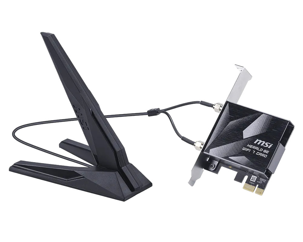 MSI Herald BE9400 WiFi7 PCIe-Card Internal WLAN / Bluetooth 5764 Mbit/s