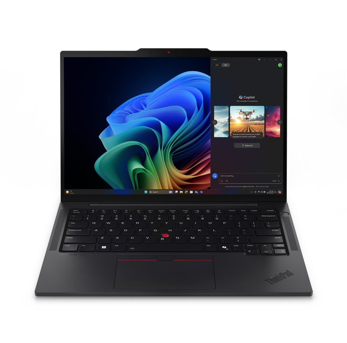 Lenovo ThinkPad T14s Gen 6 (AMD) Copilot+ PC AMD Ryzen AI 7 PRO 350 Laptop 35.6 cm (14") WUXGA 32 GB LPDDR5x-SDRAM 512 GB SSD Wi-Fi 7 (802.11be) Windows 11 Pro Black English