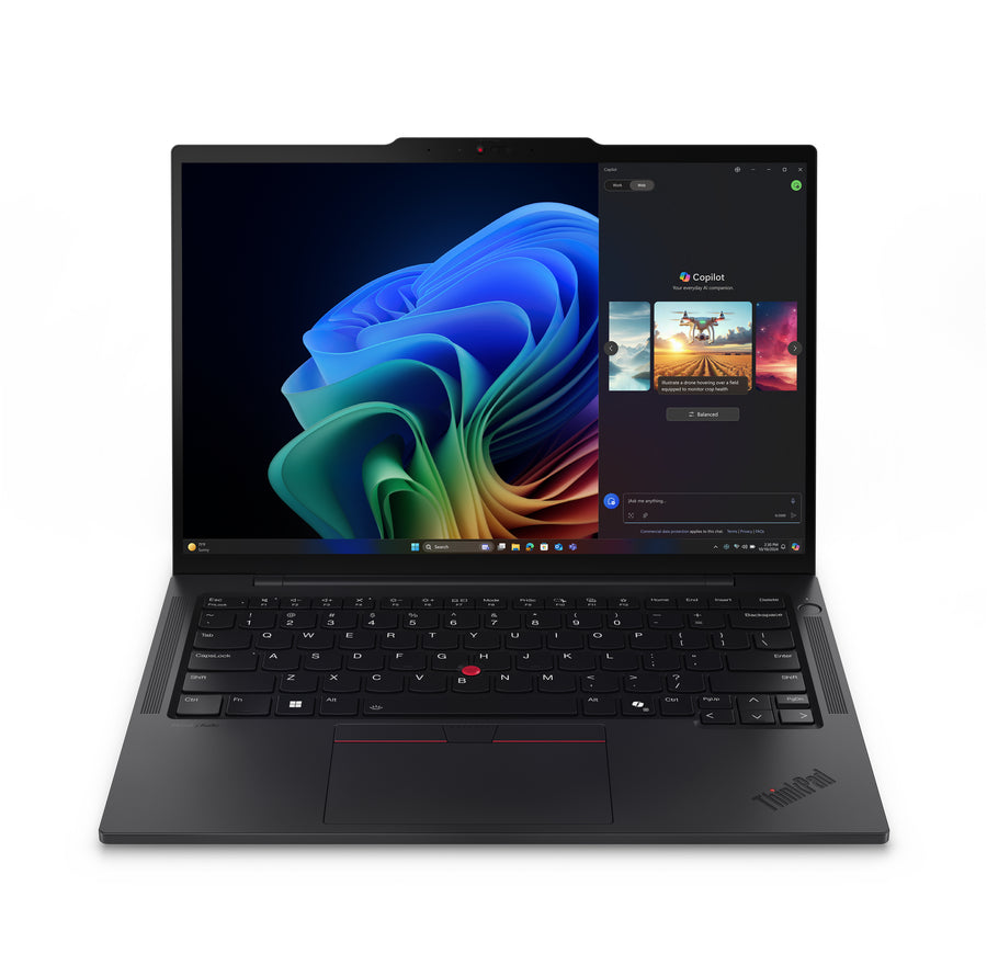 Lenovo ThinkPad T14s Gen 6 (AMD) Copilot+ PC AMD Ryzen AI 7 PRO 350 Laptop 35.6 cm (14") WUXGA 32 GB LPDDR5x-SDRAM 512 GB SSD Wi-Fi 7 (802.11be) Windows 11 Pro Black English