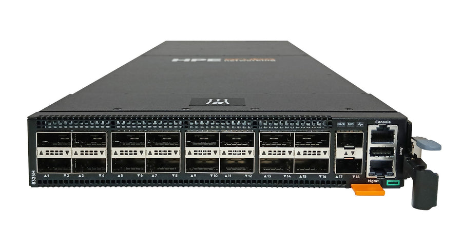 HPE Aruba Networking CX 8325H 16p QSFP28 40G/100G Back-to-Front 4xFan 2xPSU TAA Switch