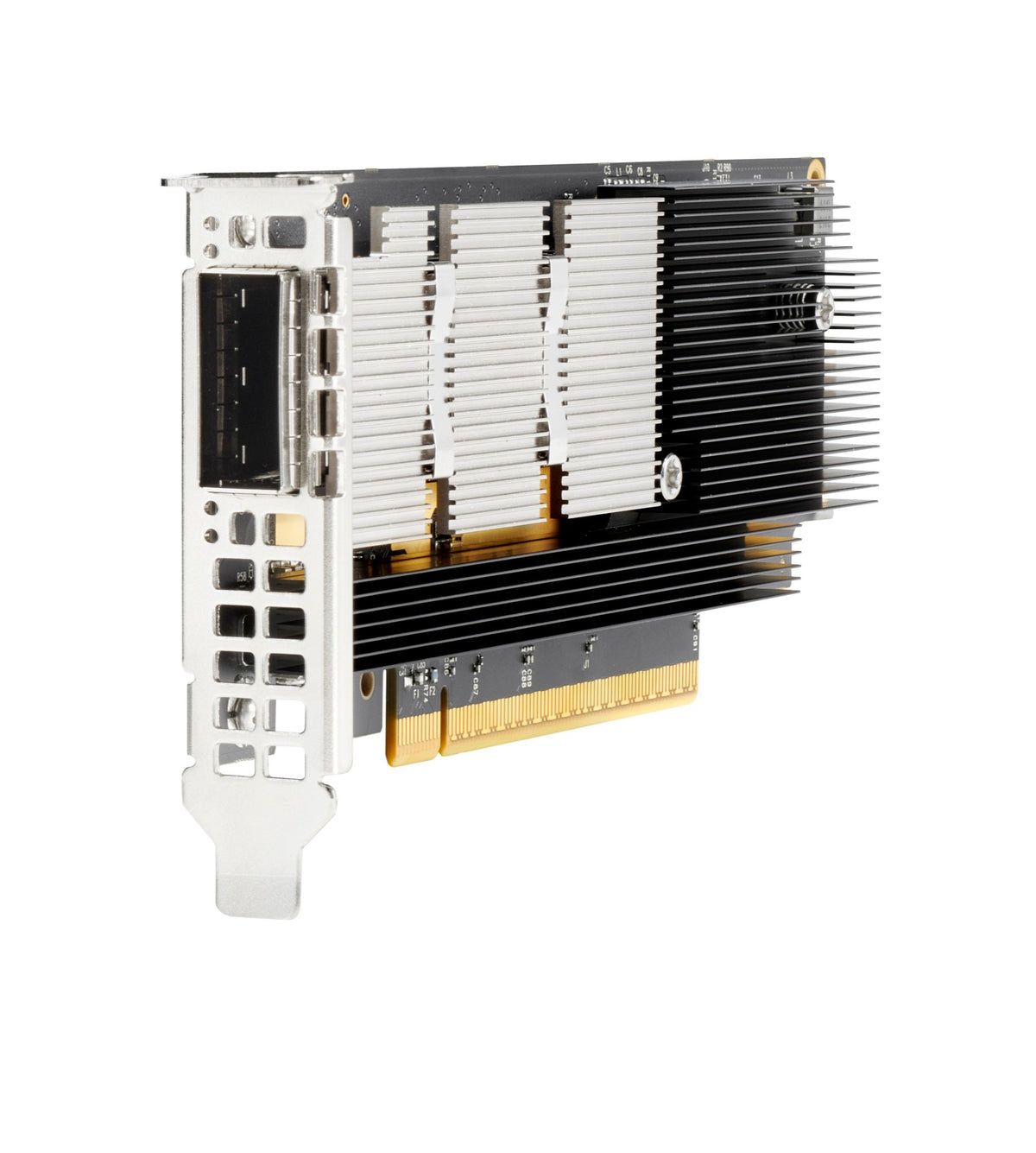 HPE InfiniBand NDR200/Ethernet 200Gb 1-port OSFP PCIe5 x16 MCX75310AAS-HEAT Adapter