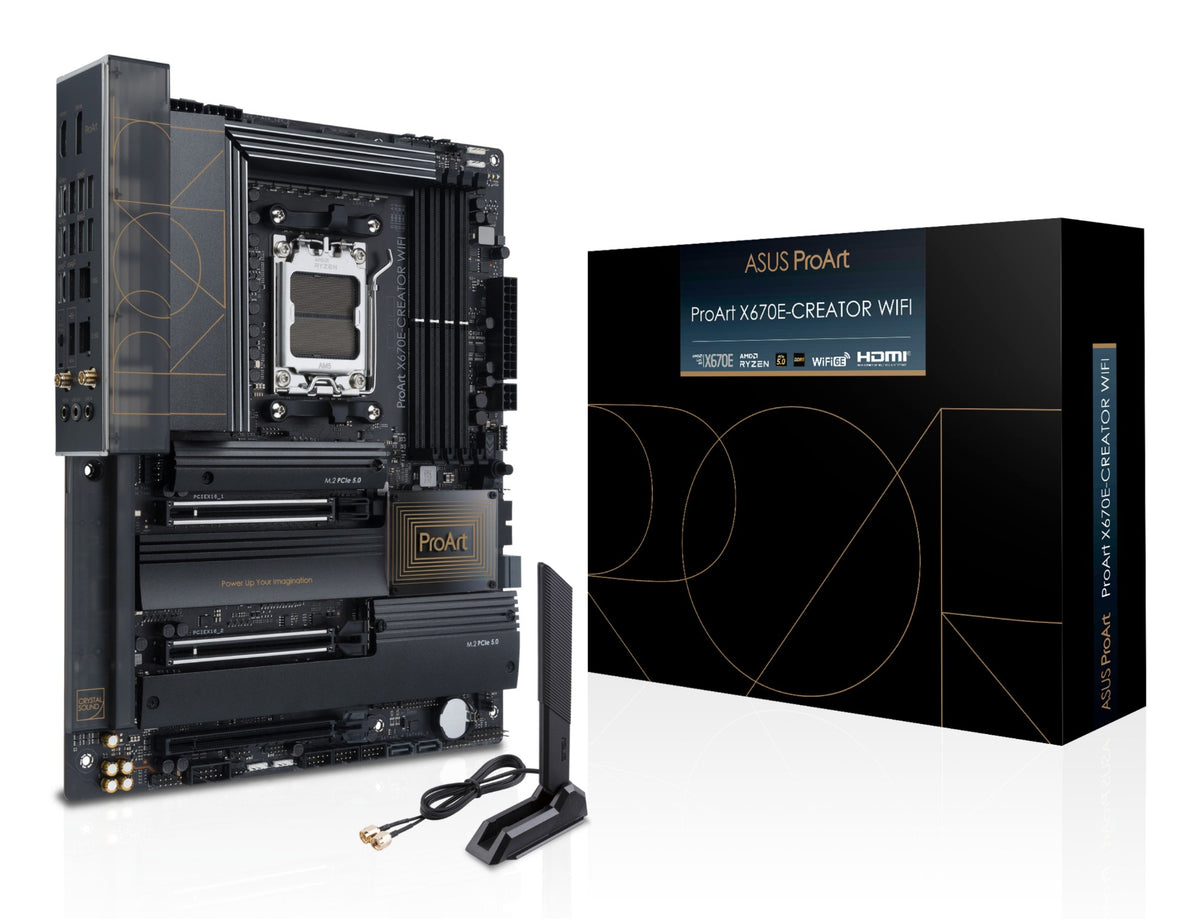 ASUS ProArt X670E-CREATOR WIFI AMD X670 Socket AM5 ATX
