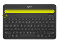 Logitech K480 QWERTZ Swedish Bluetooth Black, Green
