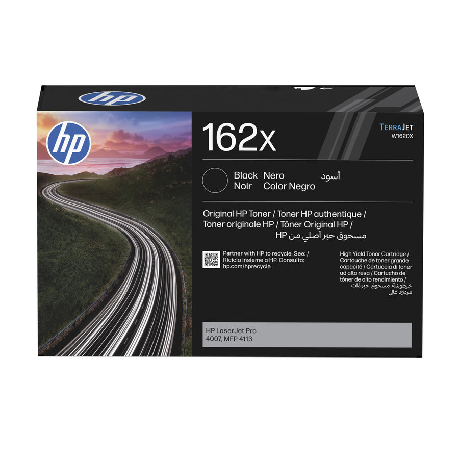 HP W1620X/162X Toner cartridge high-capacity, 10K pages ISO/IEC 19752 for HP LaserJet Pro 4007