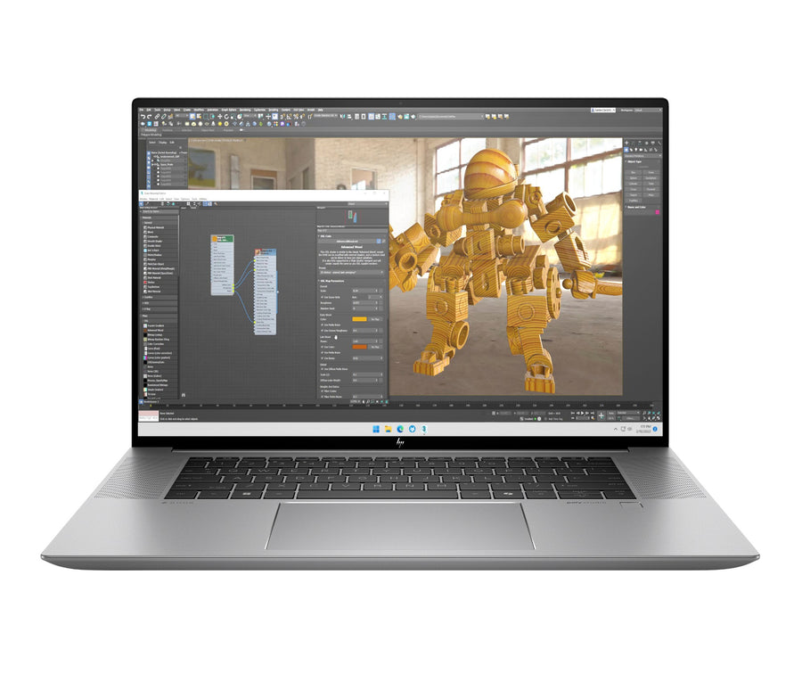HP ZBook Studio G11 Intel Core Ultra 7 155H Mobile workstation 40.6 cm (16") WQUXGA 32 GB DDR5-SDRAM 1 TB SSD NVIDIA RTX 2000 Ada Wi-Fi 7 (802.11be) Windows 11 Pro AI Workstation, AI PC Grey