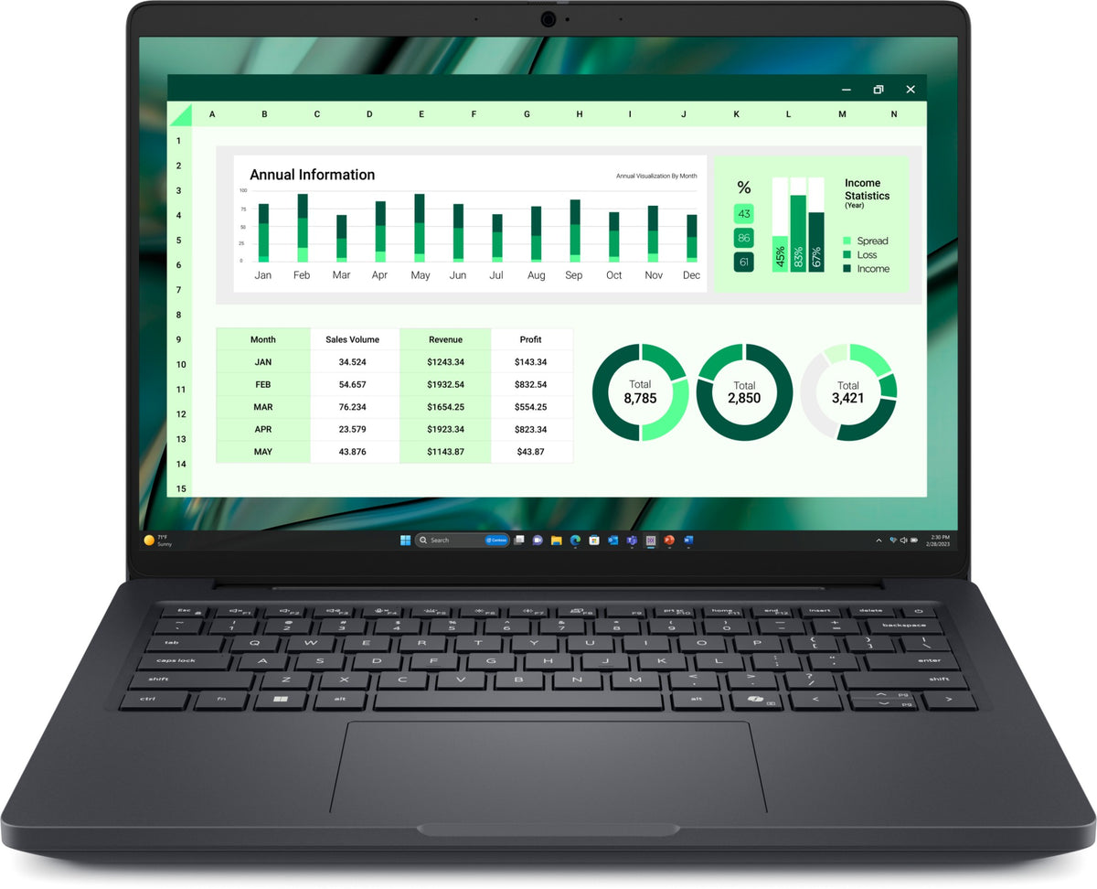 DELL Pro Max 14 MC14250 Intel Core Ultra 7 265H Mobile workstation 35.6 cm (14") Full HD+ 32 GB LPDDR5x-SDRAM 1 TB SSD NVIDIA RTX PRO 500 Blackwell Wi-Fi 7 (802.11be) Windows 11 Pro Black UK English