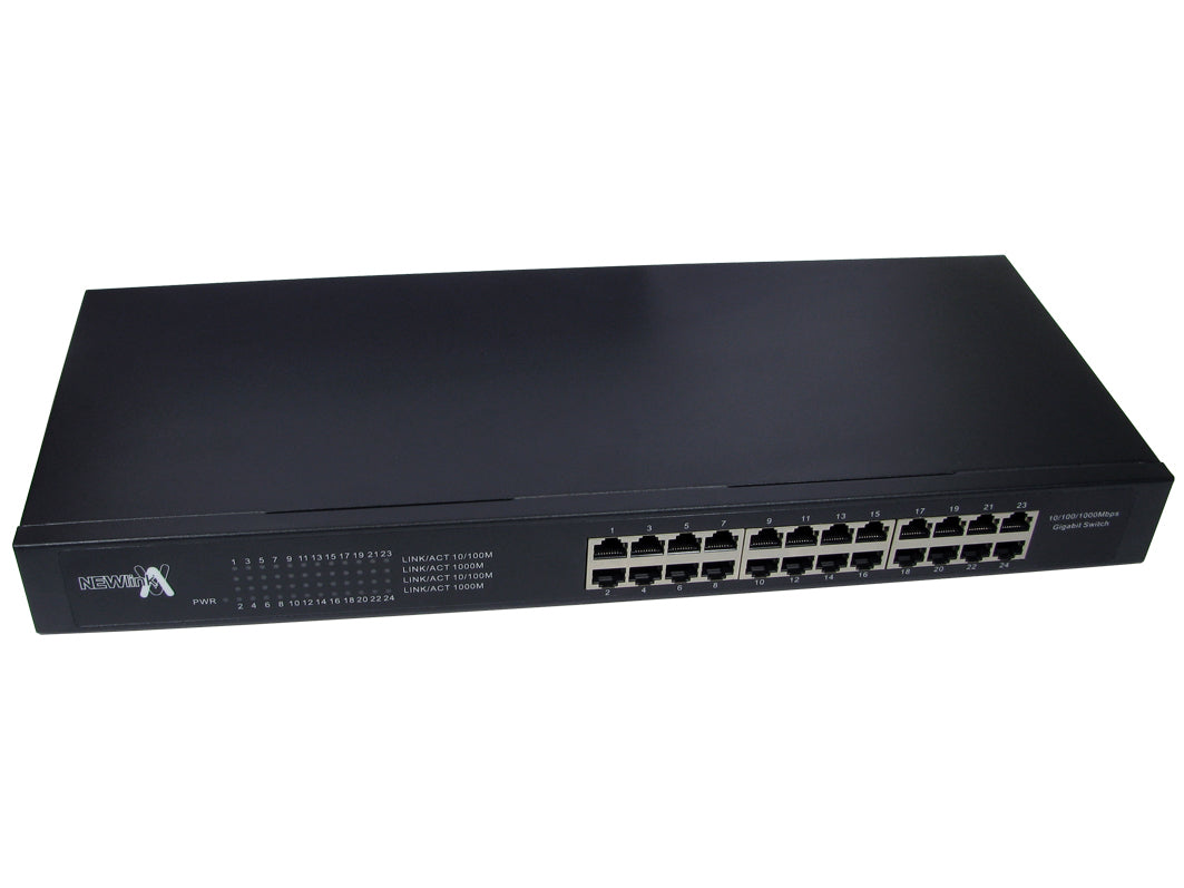 Cables Direct NEWlink Unmanaged L2 Gigabit Ethernet (10/100/1000) Black
