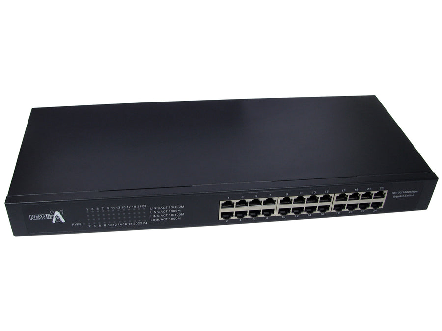 Cables Direct NEWlink Unmanaged L2 Gigabit Ethernet (10/100/1000) Black