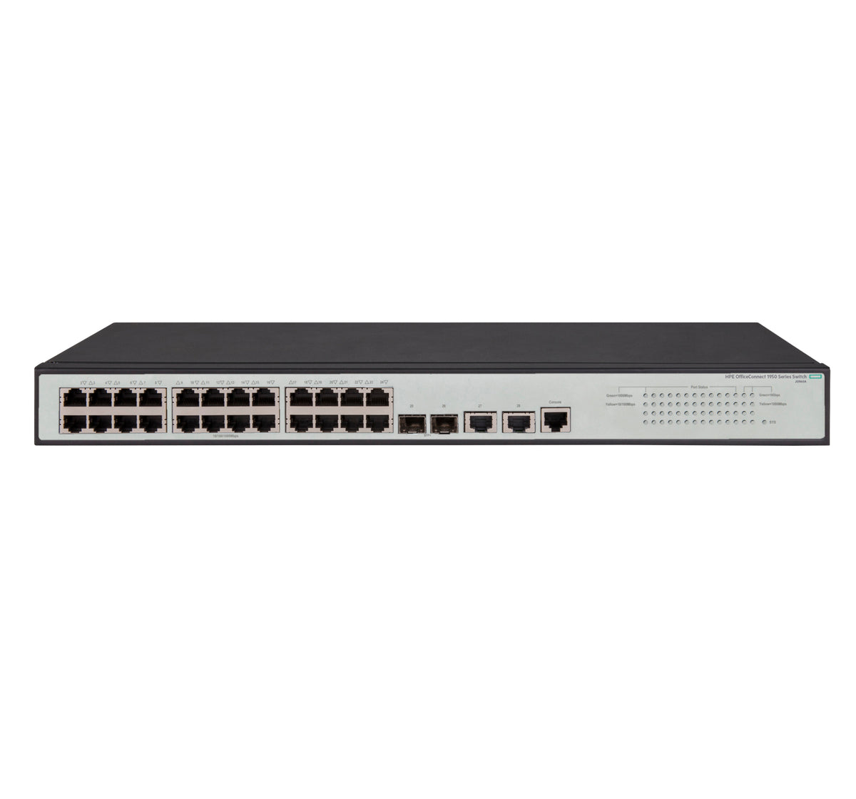 HPE OfficeConnect 1950 24G 2SFP+ 2XGT Managed L3 Gigabit Ethernet (10/100/1000) 1U Grey