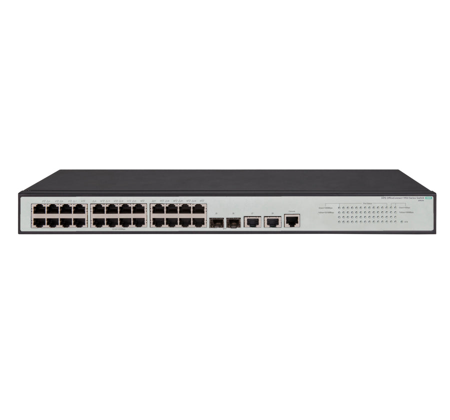 HPE OfficeConnect 1950 24G 2SFP+ 2XGT Managed L3 Gigabit Ethernet (10/100/1000) 1U Grey