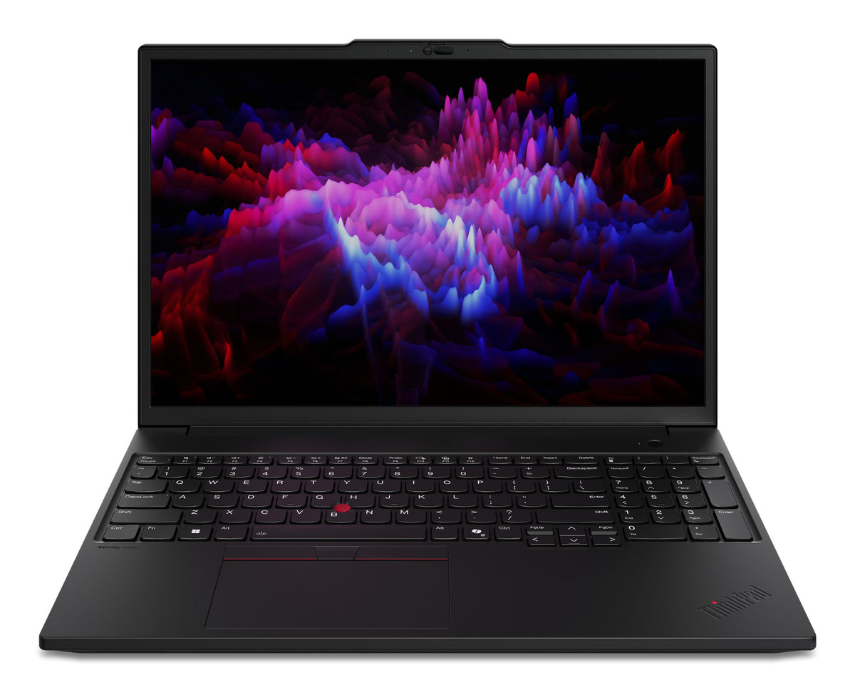 Lenovo ThinkPad P16s Gen 3 (Intel) Intel Core Ultra 7 155H Mobile workstation 40.6 cm (16") WUXGA 32 GB DDR5-SDRAM 1 TB SSD Wi-Fi 6E (802.11ax) Windows 11 Pro German Black