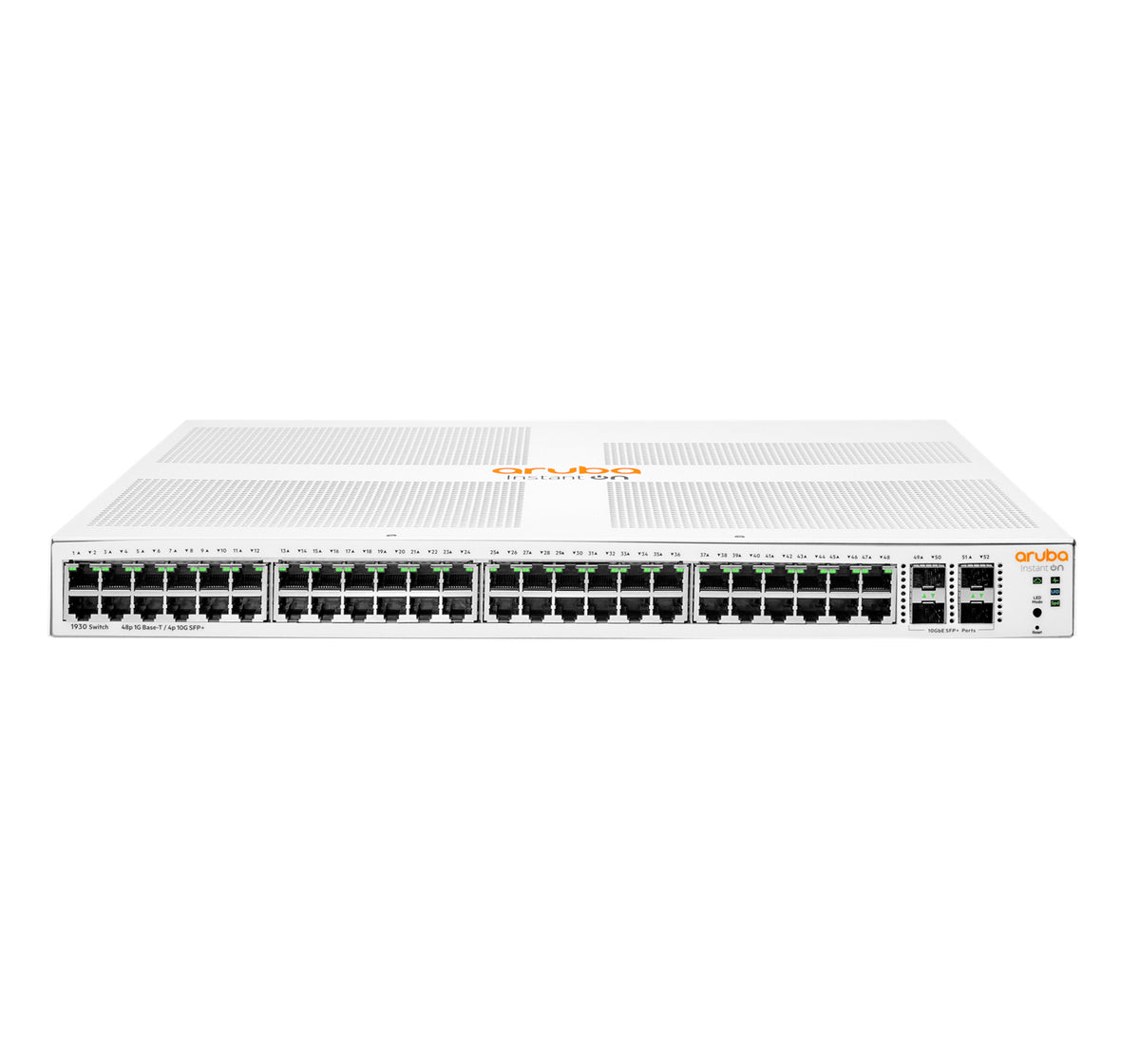 HPE Aruba Networking Instant On 1930 48G 4SFP/SFP+ Managed L2+ Gigabit Ethernet (10/100/1000) 1U