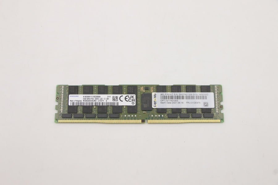 Lenovo 01DE975 memory module 64 GB 1 x 64 GB DDR4 288-pin DIMM