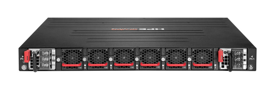HPE Aruba Networking CX 8325P 32p QSFP28 40G/100G Front-to-Back 6xFan 2xDC PSU Bundle