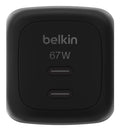 Belkin WCH020kqBK Universal Black AC Fast charging Indoor