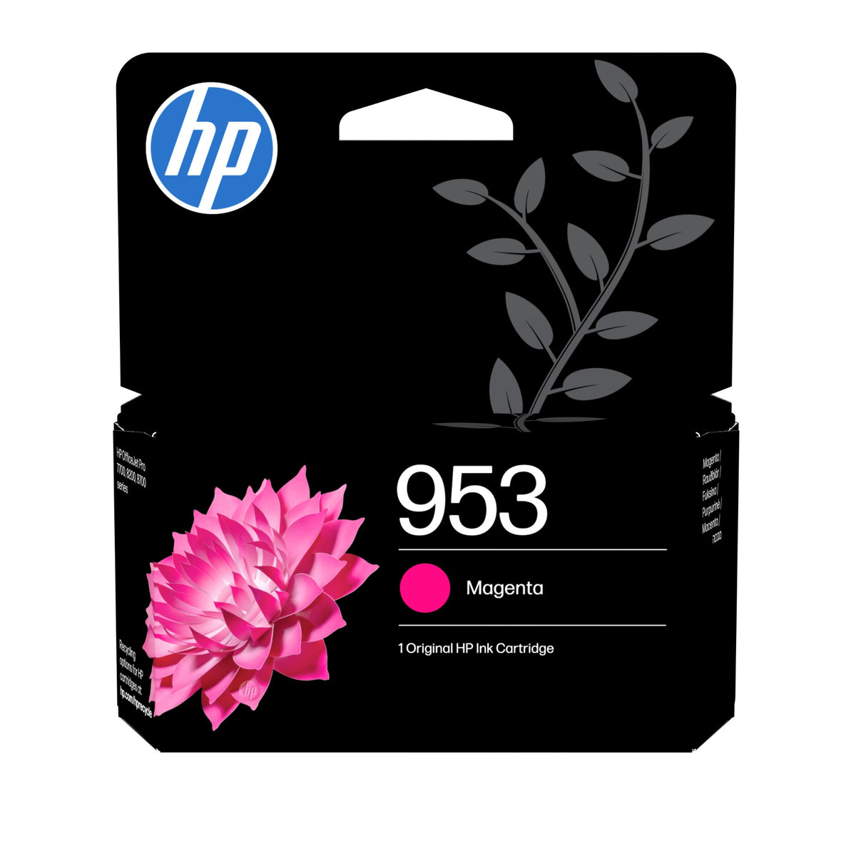 HP 6ZC69AE/953 Ink cartridge multi pack Bk,C,M,Y 20ml + 3x9ml Pack=4 for HP OfficeJet Pro 7700/8210/8710