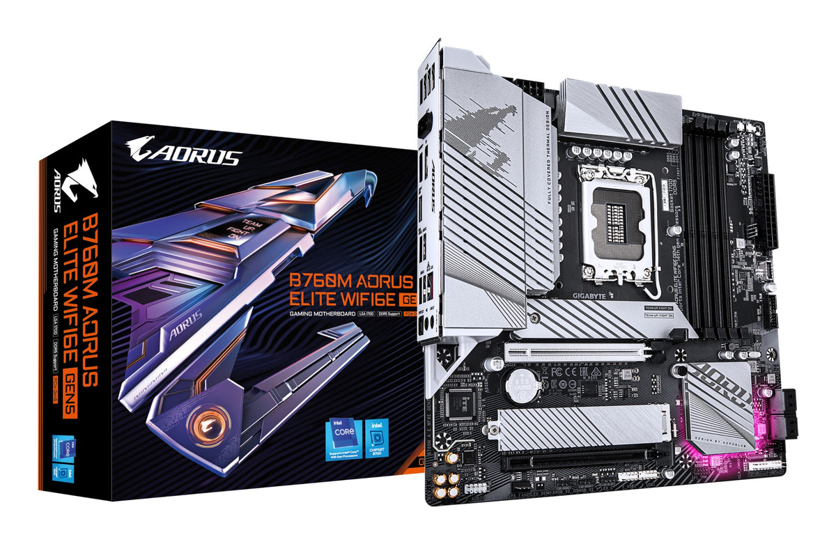 GIGABYTE B760M AORUS ELITE WIFI6E GEN5 Motherboard