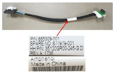 HPE 877979-001 rack accessory Cable kit