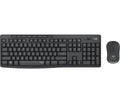 Logitech MK295 Silent keyboard Mouse included Office RF Wireless QWERTZ German Graphite