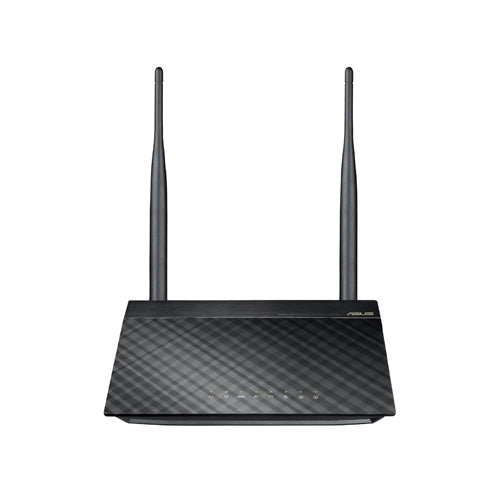 ASUS RT-N12E C1 N300 wireless router Fast Ethernet Single-band (2.4 GHz) Black, Metallic