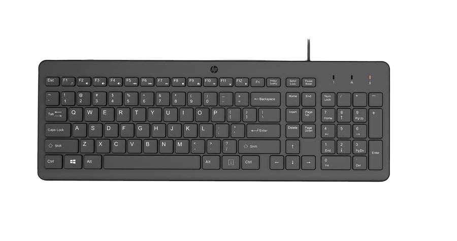 HP 150 WD KBD FR keyboard Universal USB Black