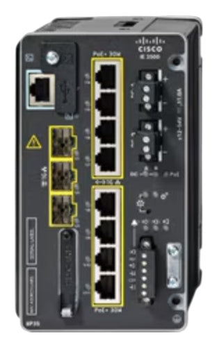 Cisco Catalyst IE-3500-8P3S-A network switch Managed L2 Gigabit Ethernet (10/100/1000) Power over Ethernet (PoE) Black