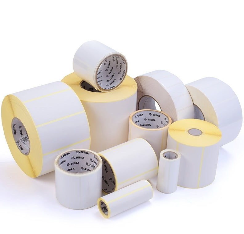 Zebra 3011409-T printer label White Self-adhesive printer label