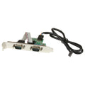 StarTech.com 24in Internal USB Motherboard Header to 2 Port Serial RS232 Adapter - TAA