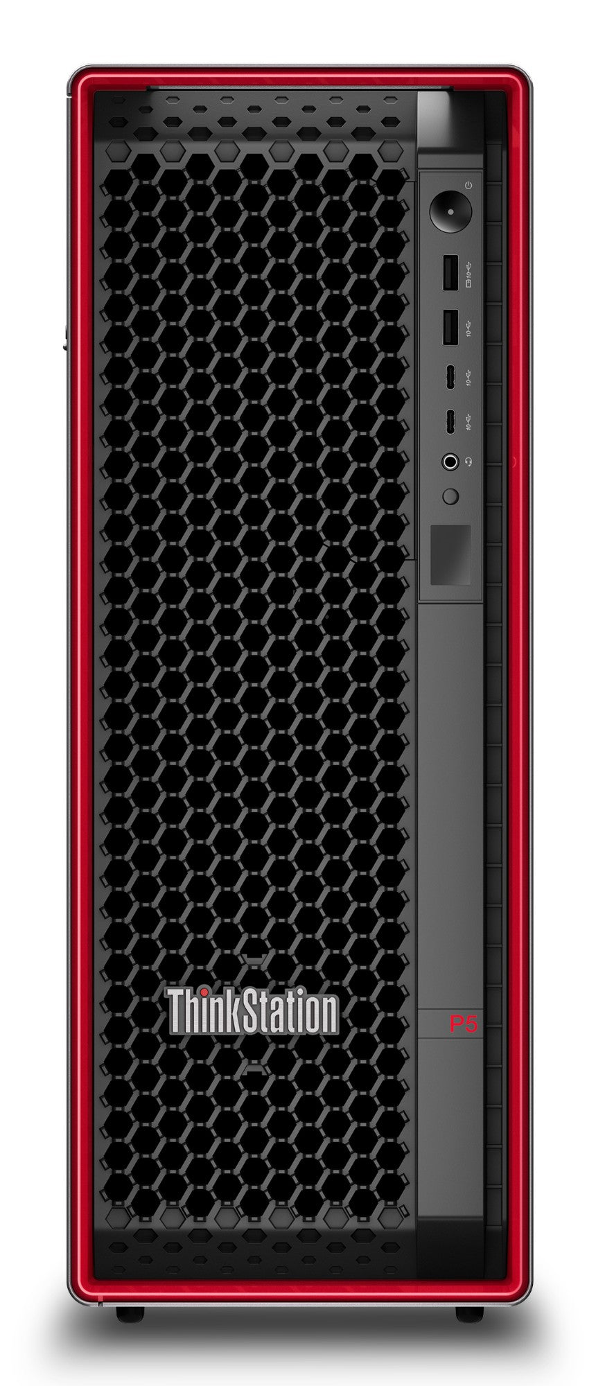 Lenovo ThinkStation P5 Intel Xeon W w5-2545 128 GB DDR5-SDRAM 1 TB SSD NVIDIA RTX 4500 Ada Windows 11 Pro for Workstations Tower Workstation Black, Red