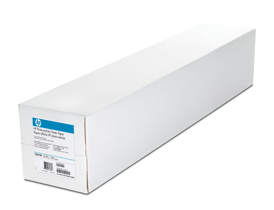 HP Photo-realistic Poster Paper-914 mm x 61 m (36 in x 200 ft) large format media Satin