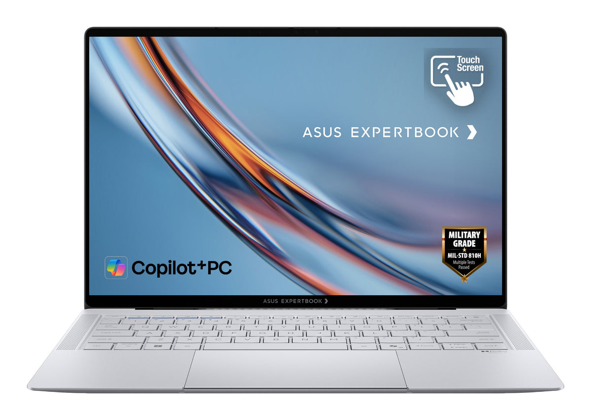 ASUS ExpertBook Ultra B9406CA-GX931X Copilot+ PC Intel Core Ultra X9 388H Laptop 35.6 cm (14") Touchscreen WQXGA+ 32 GB LPDDR5x-SDRAM 1 TB SSD Wi-Fi 7 (802.11be) Windows 11 Pro Grey QWERTY UK English