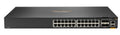 HPE Aruba Networking CX 6200F 24G Class 4 PoE 4SFP+ 370W TAA Managed L3 Gigabit Ethernet (10/100/1000) Power over Ethernet (PoE) 1U