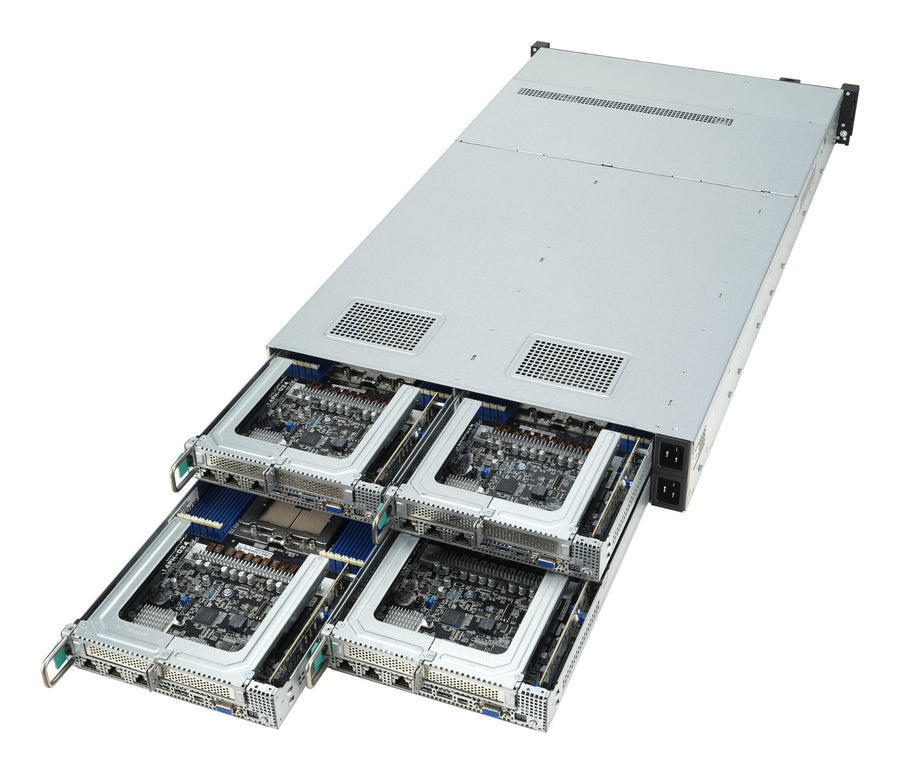 ASUS RS720QA-E12-RS8U LGA 6096 Rack (2U) Black, Silver