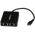 StarTech.com USB-C to Dual Gigabit Ethernet Adapter with USB 3.0 (Type-A) Port, USB Type-C Gigabit Network Adapter