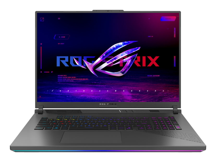 ASUS ROG Strix G18 G814FP-S9006W AMD Ryzen™ 9 9955HX Laptop 45.7 cm (18") WQXGA 32 GB DDR5-SDRAM 1 TB SSD NVIDIA GeForce RTX 5070 Wi-Fi 6E (802.11ax) Windows 11 Home German Grey
