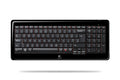 Logitech Wireless K340 keyboard USB Black