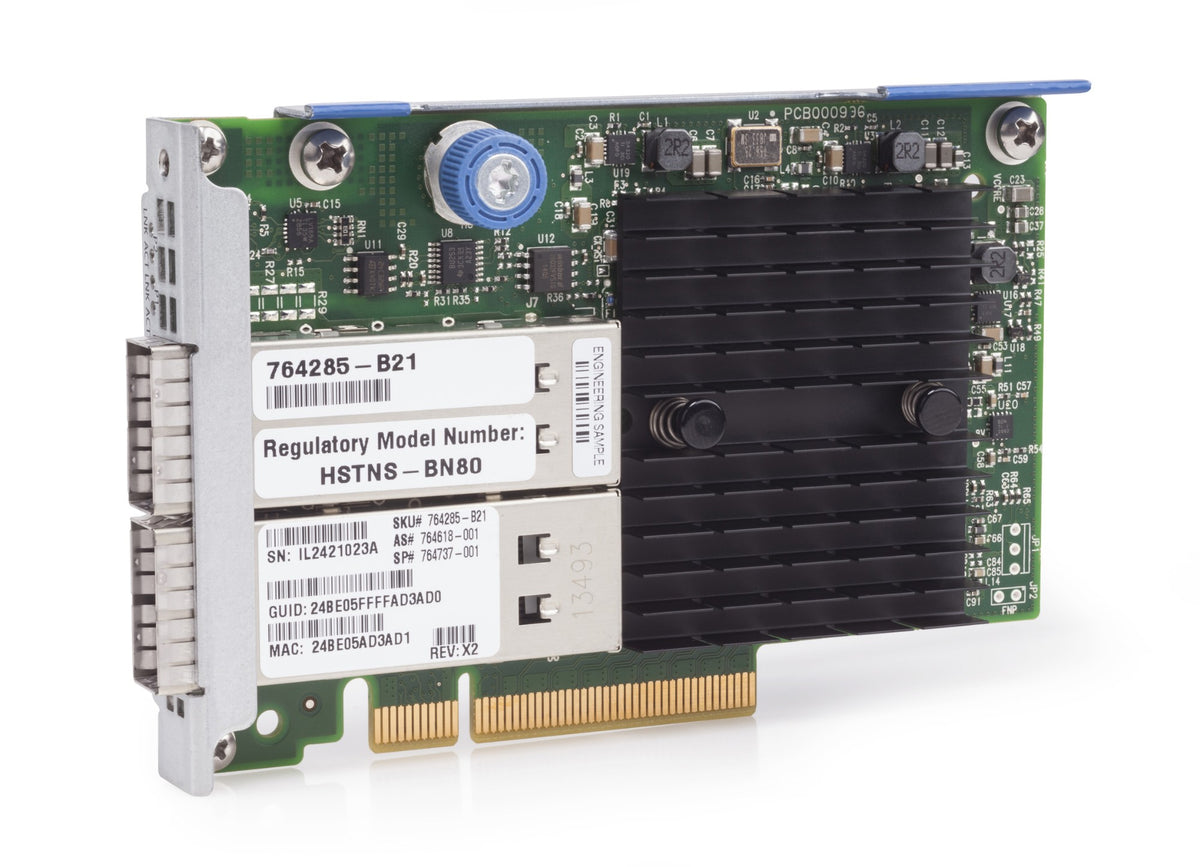 HPE InfiniBand FDR/Ethernet 10Gb/40Gb 2-port 544+FLR-QSFP Adapter Internal Ethernet / Fiber 40000 Mbit/s