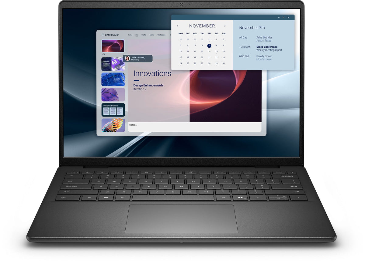 DELL Pro 14 Essential PV14255 AMD Ryzen™ 5 220 Laptop 35.6 cm (14") Full HD+ 16 GB DDR5-SDRAM 512 GB SSD Wi-Fi 6 (802.11ax) Windows 11 Pro Black German
