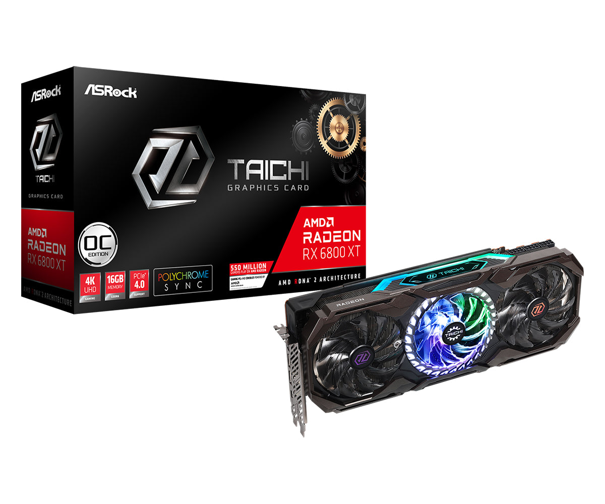 Asrock RX6800XT TCX 16GO AMD Radeon RX 6800 XT 16 GB GDDR6