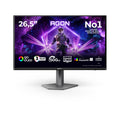 AOC AGON PRO AG276QKD2 computer monitor 67.3 cm (26.5") 2560 x 1440 pixels Quad HD QD-OLED Black, Grey