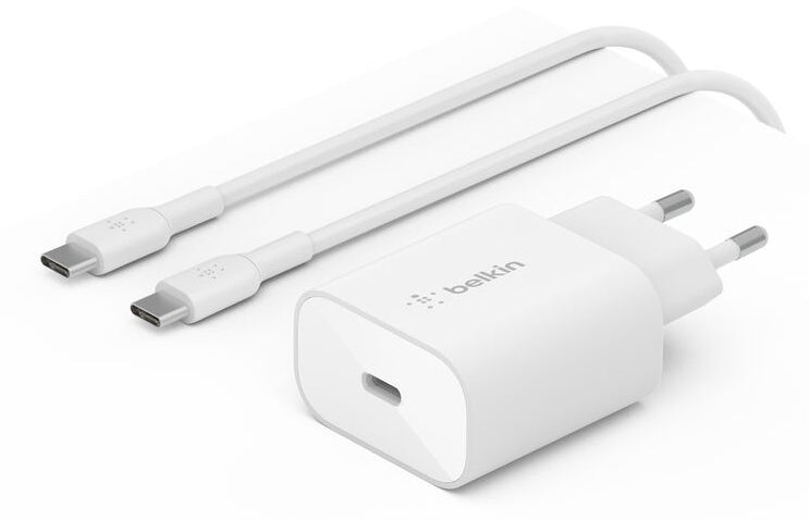 Belkin WCA004VF1MWH-B6 mobile device charger Mobile phone White USB Fast charging Indoor