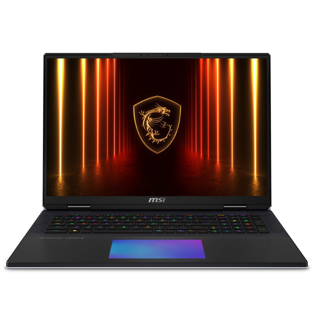 MSI Titan 18 HX AI A2XWJG-656 Intel Core Ultra 9 285HX Laptop 45.7 cm (18") UHD+ 64 GB DDR5-SDRAM 6 TB SSD NVIDIA GeForce RTX 5090 Wi-Fi 7 (802.11be) Windows 11 Pro Black