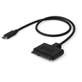 StarTech.com SATA to USB-C Cable, USB 10Gbps to 2.5in SATA I II III Hard Drive Adapter, External Converter for SSD or HDD Data Transfer