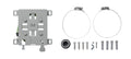 Cisco MA-MNT-MR-16 mounting kit Grey