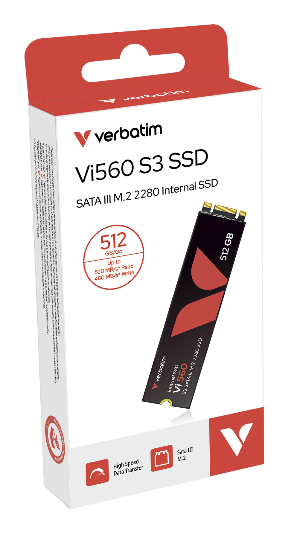 Verbatim Vi560 S3 M.2 SSD 512GB