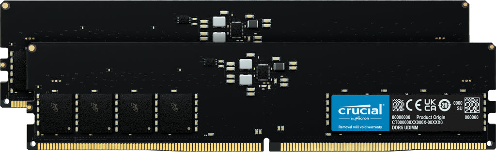 Crucial CT2K32G56C46U5 memory module 64 GB 2 x 32 GB DDR5 288-pin DIMM
